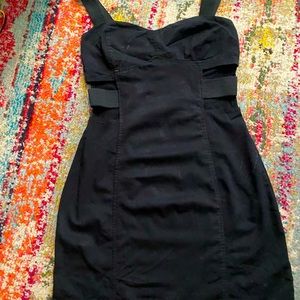 Womens short black dress